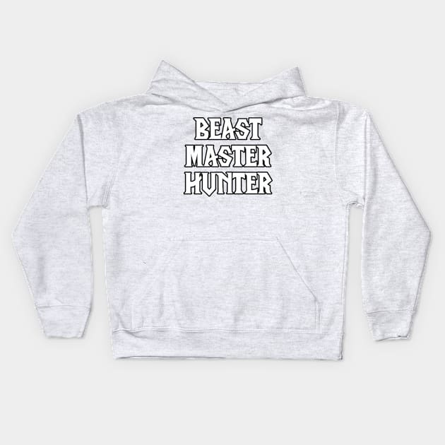 Beastmaster Hunter Kids Hoodie by snitts